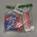 Patriotic Red, White and Blue Rubber Duckies for 4th of July - Bulk Set of 24 Ducks - Party Favors, Parades, Birthdays and Treasure Chest Supplies