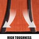 Fullfire EVA Foam Boat Flooring, Faux Teak Marine Boat Decking Sheet with Self-Adhesive Deck Carpet for Bass Boat Jon Boat Pontoon RV Kayak Floor 94" x 47"/35"/16"