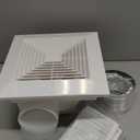 RLOZUI Bathroom Exhaust Fan 110 CFM 1.0 Sones Quiet Operation, Ceiling Mount Ventilation Fan Large Air-flow Capacity, Energy-Saving Ceiling Exhaust Fan, 4" Duct for Shower Bathroom Office Home