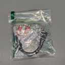 Eanetf RCA 1 Male to 2 Female Audio Speaker Y Adapter Splitter Cable with OFC Conductor Dual Shielding Gold Plated Metal Shell Flexible PVC Jacket - 2 Pack / 0.6FT