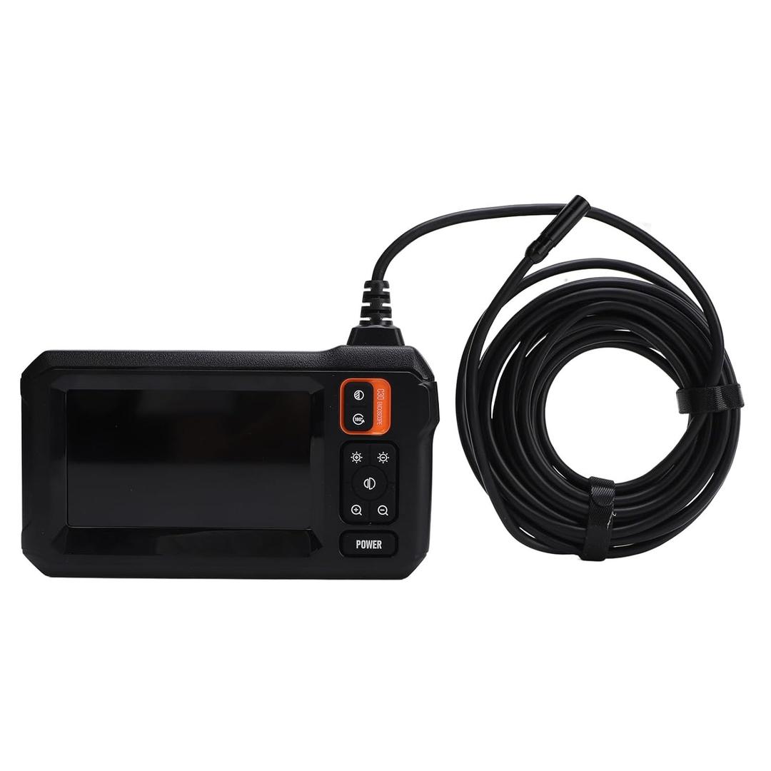 Industrial Endoscope 1080P HD 8mm Lens Pipe Inspection Camera with 4.3 Inch IPS Screen and 16.4ft Cable