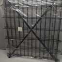 ARIFARO Decorative Garden Fence 4 Panels+1Gate 32in(H) x28in(W) No dig Animal Barrier Fencing,Pet Fence Rustproof Metal Wire Fencing Panel Border for Dog,Rabbits, and Patio(with gate)