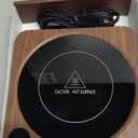 Mug Warmer - 36W Coffee Mug Warmer for Desk with Temperature Display, 2-12Hrs Auto Shut Off, Smart Candle Warmer - Ideal Coffee Gifts Accessories Keep Beverages Coffee Warmer (Wood) (Wood)