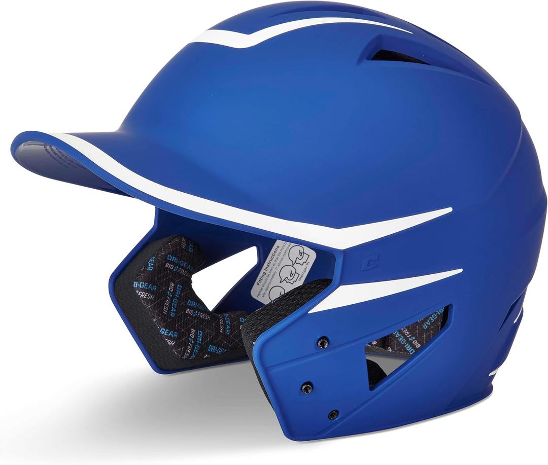 Champro HX Legend Batting Helmet (Medium, Royal, White)