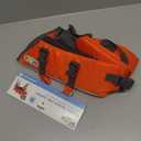 Outward Hound Granby Splash Orange Dog Life Jacket, Medium