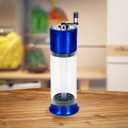 Spice Grinder 3-in-1 Hand Crank Loader Roller Crusher Filler Flower Buds Milling Grinding Storage with Magnetic Lid