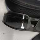 Gatorz Eyewear Specter Sunglasses Black Aluminum Frame/Black Logo Smoke Lens CNC-Machined Aluminum, Adjustable Fit Made in USA (GZ-08-031)