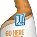 OUT! PetCare Go Here Attractant Dog and Puppy Potty Training Spray, Safe & Effective Puppy Pee Spray, Dog Housebreaking Supplies, Indoor and Outdoor House Training Tool, 32 oz