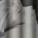 10-Pack White Round Tablecloths, 108 Inches, Stain-Resistant Polyester for 4-5 Ft Round Tables - Washable Table Covers for Weddings, Banquets, Birthday Parties, Events