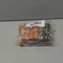 Pack of 3, Essential 200 Pcs Assorted Packed Flat Stripped Coin Wrappers, Coin Rolls Wrapper for Quarters, Dimes, Nickels, Pennies