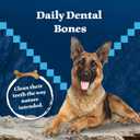Blue Buffalo Wilderness Wild Bones Grain-Free Dental Chews Dog Treats, Medium, 27-oz Bag (EXP 03/24/26)