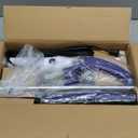 Intercleaner Corded Vacuum Cleaner, 15KPa Powerful Suction with 400W Motor, 12 in 1 Lightweight Bagless Stick Vac with Handheld, Ultra Quiet, for Hardwood Floor Carpet Car Pet Hair Car Pet Hair