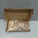 Vicenpal 50 Pcs Vintage Mini Picture Frames Baroque Antique Small Resin Jewelry Display Table Frame for Christmas DIY Photo Holiday Party Decoration (Gold)