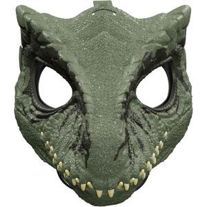 Mattel Jurassic World Dominion Dinosaur Mask, Giganotosaurus Dino Role-Play Toy & Costume Accessory with Opening Jaw & Movie-Inspired Design