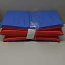 KinderMat, 1.5 Inch Thick, 4-Section Rest Mat, Red/Blue, Great for School, Daycare, Travel, and Home, 100% Made in The USA