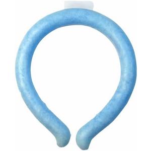 Cooling Neck Ring for Summer Outdoor Activities, Portable and Wearable Cooling Band for Heat Relief (Blue)