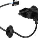 Motoforti Fuel Filler Door Lock Actuator Fit for Volkswagen Jetta - Pack of 1 Black Long-lasting