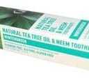 Tea Tree Oil Toothpaste - Fluoride Free Neem Wintergreen, 7 oz