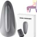 Kegel Exerciser for Men, Sit-On-Top Kegel Exerciser,Used for Bladder Support Tightening and strengthening Muscle Control Training, Endurance Muscle Recovery, and Kegel Relaxation Training Grey