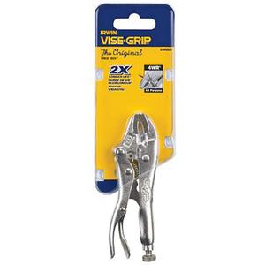 Irwin Vise Grip 1002L3 Curved Jaw Locking Pliers With Wire Cutter