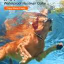Bousnic Dog Shock Collar - 3300Ft Dog Training Collar with Remote for 5-120lbs Small Medium Large Dogs Rechargeable Waterproof e Collar with Beep (1-8), Vibration(1-16), Safe Shock(1-99) (Orange)