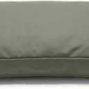 Dog Bed Cover,Waterproof Tough Plastic DIY Pet Bed Cover,Non Stick Hair Easy to Clean Rectangular Fillable Dog Bed Covers with Zipper(Greyish Green,44" L x 32" W x 4" Th,Cover Only)