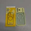 Thomo Magnetic for iPhone 17 Pro Max Case, [Compatible with Magsafe] [Full Camera Protection] Translucent Matte Military Grade Shockproof with Anti-Fingerprint Phone Cover 2025, Creamy Yellow