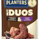 PLANTERS Nut Duos, Flavored Nuts Snack Pack - Cocoa Cashews & Espresso Hazelnuts 5oz Pack Of 3, Best By: 06/22/2025