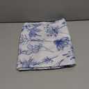 Horaldaily Spring Tablecloth 6084 Inch Rectangular, Dragonfly Wildflowers Floral Herbs Washable Table Cover for Party Picnic Dinner Decor (Blue)