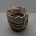 Creative Co-op Basket with Handle, Color May Vary