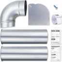 3911EZ9131X Upgraded Dryer Venting Kit compatible with LG/Kenmore. replaces 1266802 AH3575086 EA3575086 PS3575086