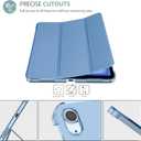 ProCase Smart Case for iPad Air 11-inch M3 M2 2025 2024/10.9 Air 5th 4th Generation 2022 2020, Protective Cover for Air 5 4 -Blue