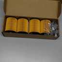 Engine Oil Filters 26350-2t000 Compatible with Kia Stinger 2.5L Engine 2021-2022, Genesis G80/GV80 2.5T 2021, Replace 263502T000, Strong Durability