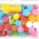 Pets Stuffed Toy Gun Excited Mini Games Cat Toys Fun Gadgets Ball for Cats Entertainment Interaction Quiet Fur Ball(03)