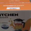 Blenders for Kitchen with 68Oz. Pitcher and 20Oz. To-go Cup, BPA-Free Countertop Blenders for Smoothies, Smoothie Blender for Ice Crush, Frozen Drinks (Black)