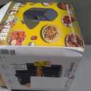 Chefman Air Fryer 4 QT Compact Airfryer for Quick & Easy Meals in Minutes, Features Hi-Fry Technology for Extra Crisp, Touchscreen Controls with 4 Presets, Nonstick & Dishwasher Safe Basket - Black, 4 Quart Without Easy View Window