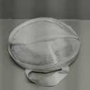 Lazyzzzz Crib Tent, Pop Up Mosquito Crib Net with Double Zipper Self-Locked,1200 Holes/Inch Mesh to Keep Baby from Climbing Out, Portable Easy Install Mosquito Net 55" L x 27" W x 51" H Grey (Gray)