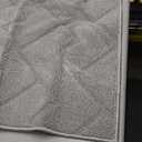 Washable Non Slip Kitchen Mats for Floor Absorbent Soft Kitchen Rugs for Floor, Sink, Hallway, Laundry, Grey 32x37