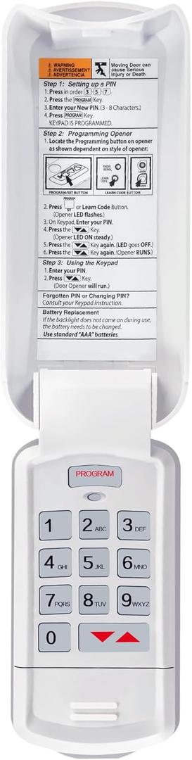 Overhead Door Garage Door Opener Keypad OKP-BX Wireless10 Year Warranty