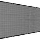 FAIR WIND Shade Cloth 90% Sun Shade Fabric Privacy Screen Shade Cover Patio Canopy with Grommets Shade Net for Garden Outdoor Pergola 10 x 12 FT - Grey