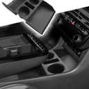 CDEFG Under Center Console Cup Holder Storage Box for 2025 Hyundai Tucson NX4 2025+ Accessories, Tucson Center Console Organizer Tray Only for Electronic Gear (Not for Manual/ Automatic Gearbox)