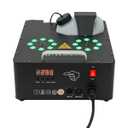 Fog Machine with Lights, 2000W 30000CFM Vertical Smoke Machine 16 Colorful LED Lights, DMX & Manual Control & Wireless Remote, Smoke Machine for Party Halloween Christmas DJ Disco Outdoors (1 Pcs)