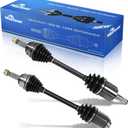 Maxfavor FWD CV Axle FWD fit for 2014 2015 2016 2017 Jeep Compass/Patriot, 2.4L L4, Auto Trans, CV Axle Shaft Assembly Front Left Right (Passenger Driver) Side