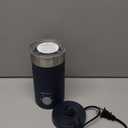 SIMPLETASTE Milk Frother, 4-in-1 Electric Milk Steamer, Automatic Warm and Cold Foam Maker and Milk Warmer for Latte, Cappuccinos, Macchiato (Blue)