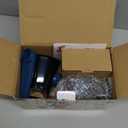 Geedel Rotary Cheese Grater, Kitchen Mandoline Vegetable Slicer with 3 Interchangeable Blades, Easy to Clean Rotary Grater Slicer for Fruit, Vegetables, Nuts (Black)