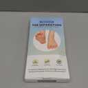 Toe Separators & Metatarsal Pads for Women & Men - 4 PCS Gel Toe Spacers, Ball of Foot Cushions for Pain Relief, Metatarsalgia, Morton's Neuroma, All-Day Comfort for Walking, Running, Standing