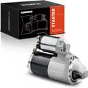 A-Premium Starter Motor Compatible with Jeep TJ, Wrangler, 2003 2004 2005 2006, 2.4L 4.0L, Automatic transmission, 12V 1.4KW 11 Teeth Clockwise, Replace# 56041914AC, M000T20272, M000T20272ZC