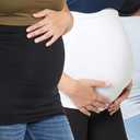Belly Bands - Available in 8 Sizes and 7 Colors. Maternity & Postpartum Shirt Extender 3 Packs for All Stages of Pregnancy (XXL)