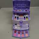 PERRYHOME Kids Makeup Set for Girl 56 Pcs Washable Real Cosmetic, Non-Toxic Frozen Toys Toddler Makeup Kit, 2026 New CPF Sustainable Materials Birthday Gift for 3 4 5 6 7 8 9 10 11 12 Year Old Girls