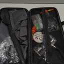 BNTTEAM Portable Fishing Spinning Rod and Reel Combo Set Carbon Fiber Fluorescent Rod Tip, with Fishing Lures Line Carrier Bag Kits for Travel Surf (Sliver-1, 2.0M/ 82.6in/ 6.88ft)